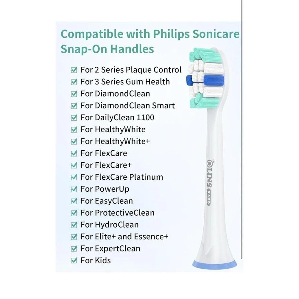 New Replacement Brush Heads for Philips Sonicare Toothbrush Handles Toothbrush H